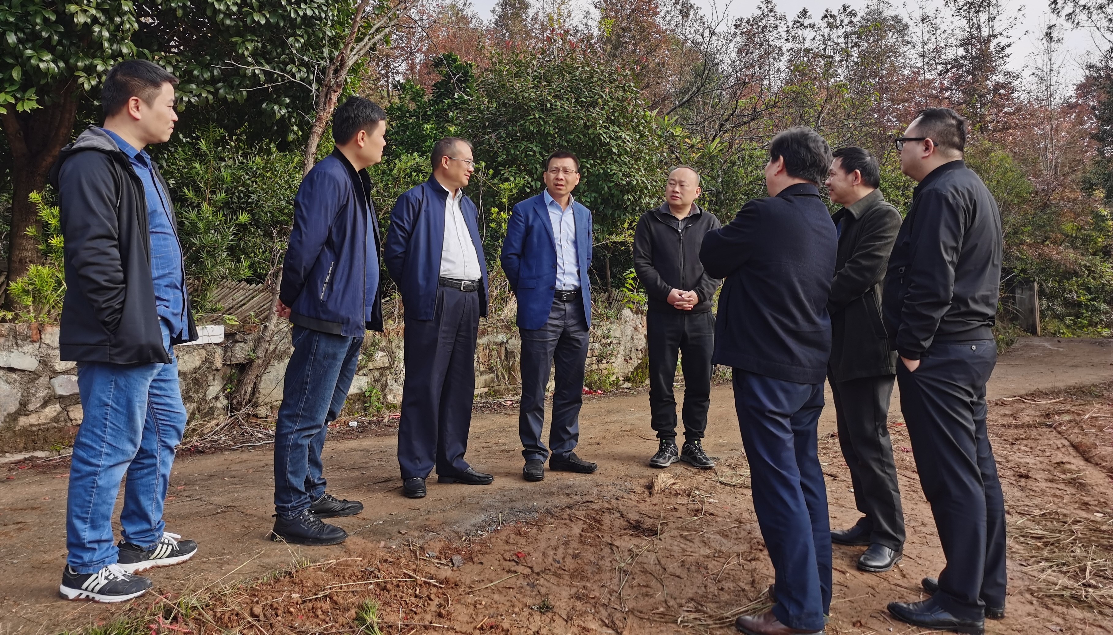 “访业主、踏现场、办实事、促发展”--记曹岳嵩一行赴犬木塘水库项目开展“我为群众办实事”活动