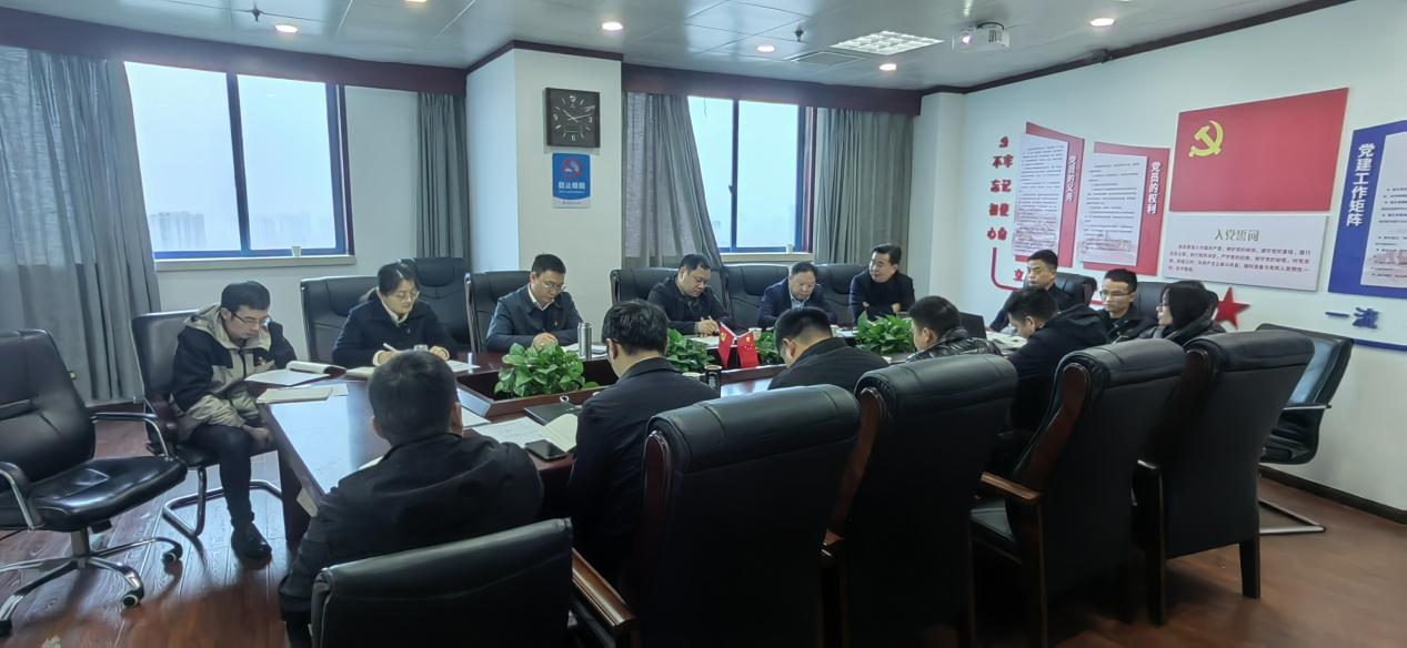 张旭辉参加监理支部2022年度组织生活会